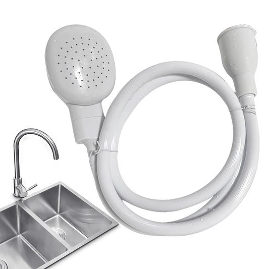 3.28FT/1M Sink Spray Hose,Faucet Sprayer Hose,Sink Hose Attachment for Portable Hand Held Shower Head Sprayer,Shampoo Sprayer Hose for Bathing Baby,Pets,Washing Hair,Rinsing Vegetables