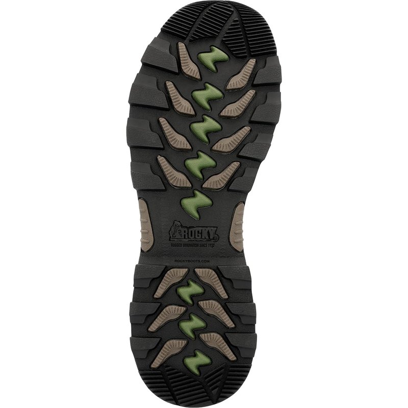 ROCKY Trophy Series Waterproof Outdoor Boot, Brown, Size 8.5(M)