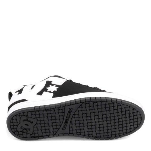 DC Men's Court Graffik Shoe, Black, 6 D D US
