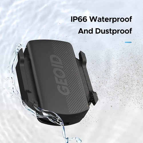 GEOID CS600 Cadence/Speed Sensor - Wireless ANT+/Bluetooth Bicycle RPM Sensor for iOS/Android