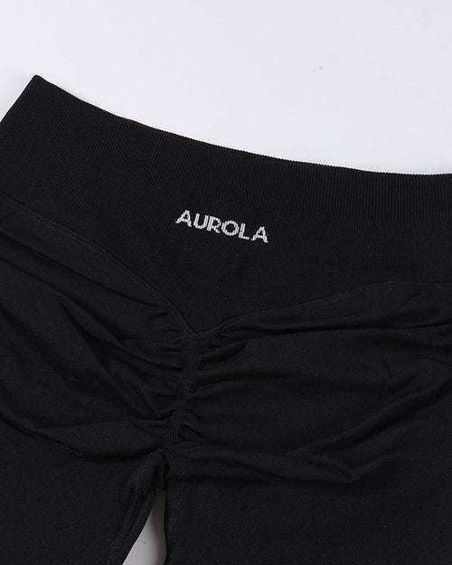 AUROLA Workout Shorts for Women - No Roll Up, Squat Proof, Seamless Compression | Available in 2.5-6.5 Sizes
