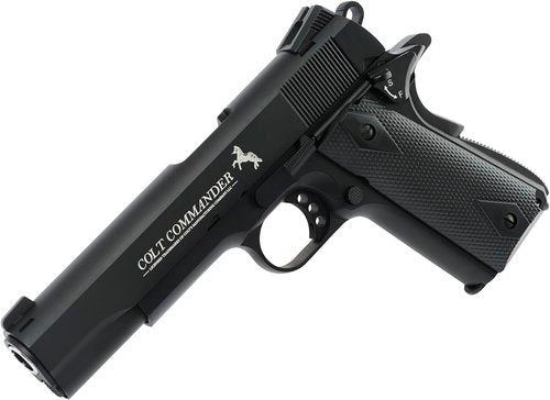 Colt Commander .177 BB Gun Air Pistol - Metal Frame Design for Realistic Shooting Experience