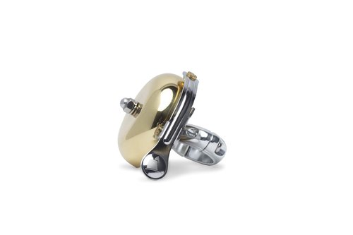 Thousand Pennant Bike Bell for Cycling, Brass - Fits Most City Bikes, Mountain Bikes and Road Bike Handlebars