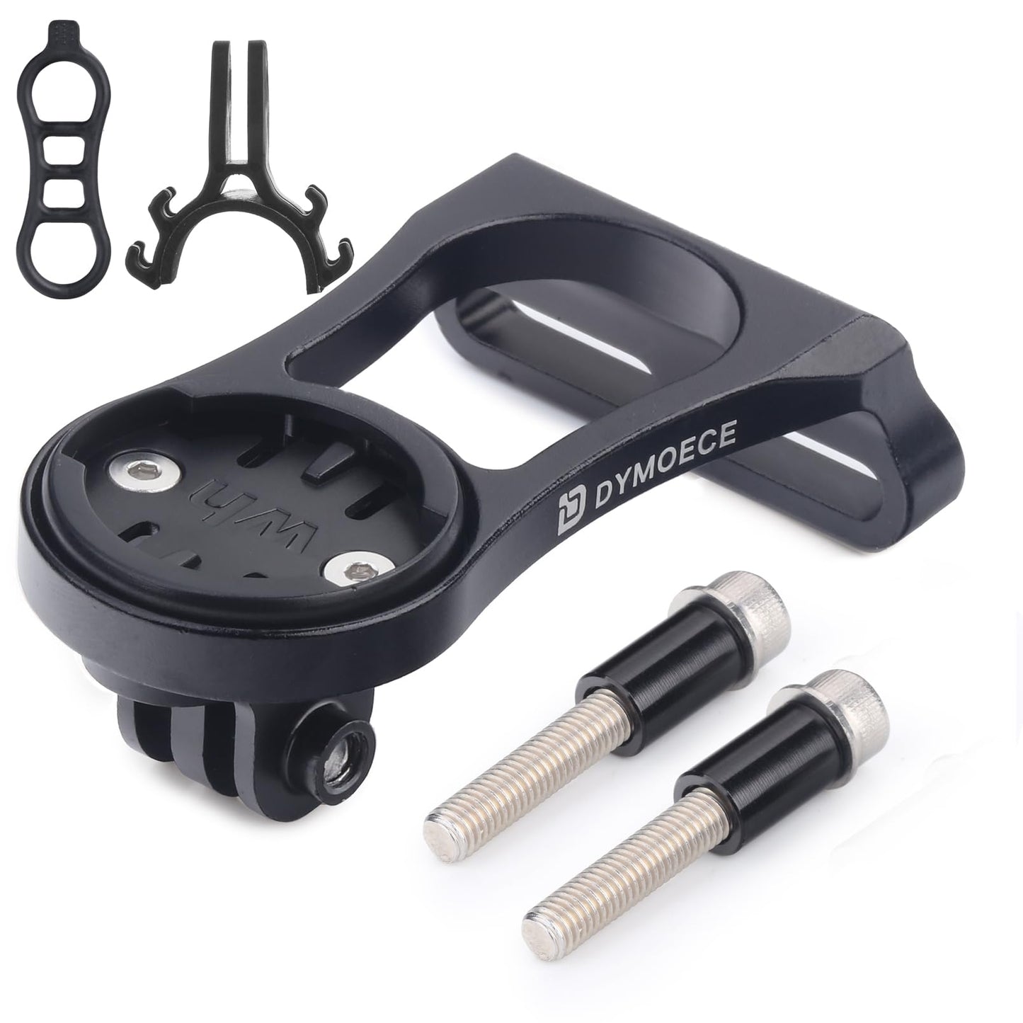 Dymoece Bike Mount for Wahoo Elemnt Compatible with Multiple Wahoo Computers Out Front Handlebar Mount with Light Adapter for Wahoo Elemnt,Elemnt Bolt, Elemnt Mini,Elemnt Roam