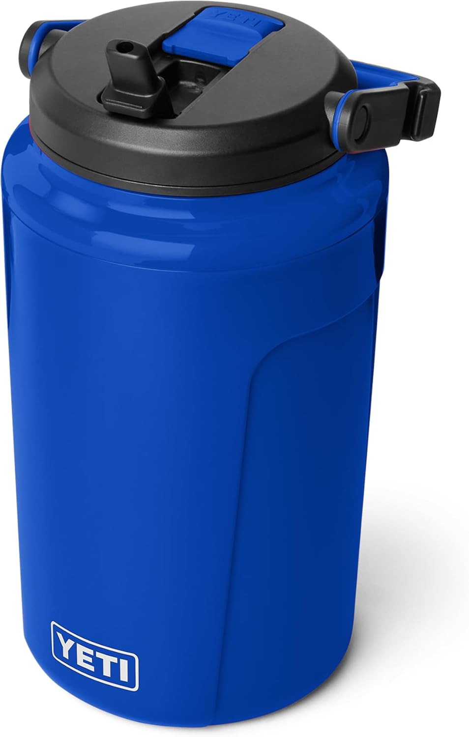 YETI Silo Half Gallon Insulated Water Jug - Leakproof Sports Bottle with Straw Cap & Fence Hook Handle - Royal Blue