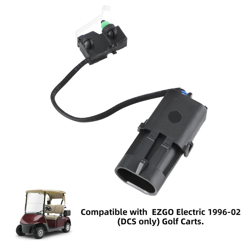 Roykaw Golf Cart DCS Reverse Micro Switch Assembly Compatible with EZGO Electric Models (1996-2002) -Female Part, OEM# 73195-G01, 73195G01, CS25537