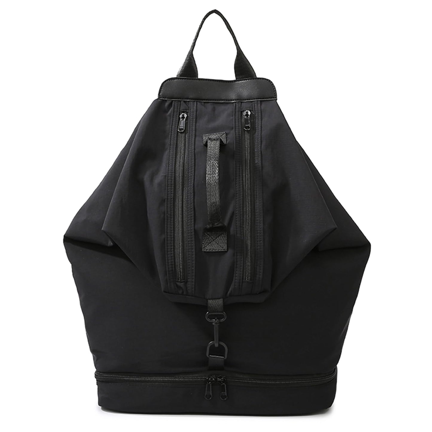 Gym Backpack,Small Gym Bag with Shoe Compartment Lightweight Travel Backpack Workout Sports Casual Daypack for Women or Men-Black