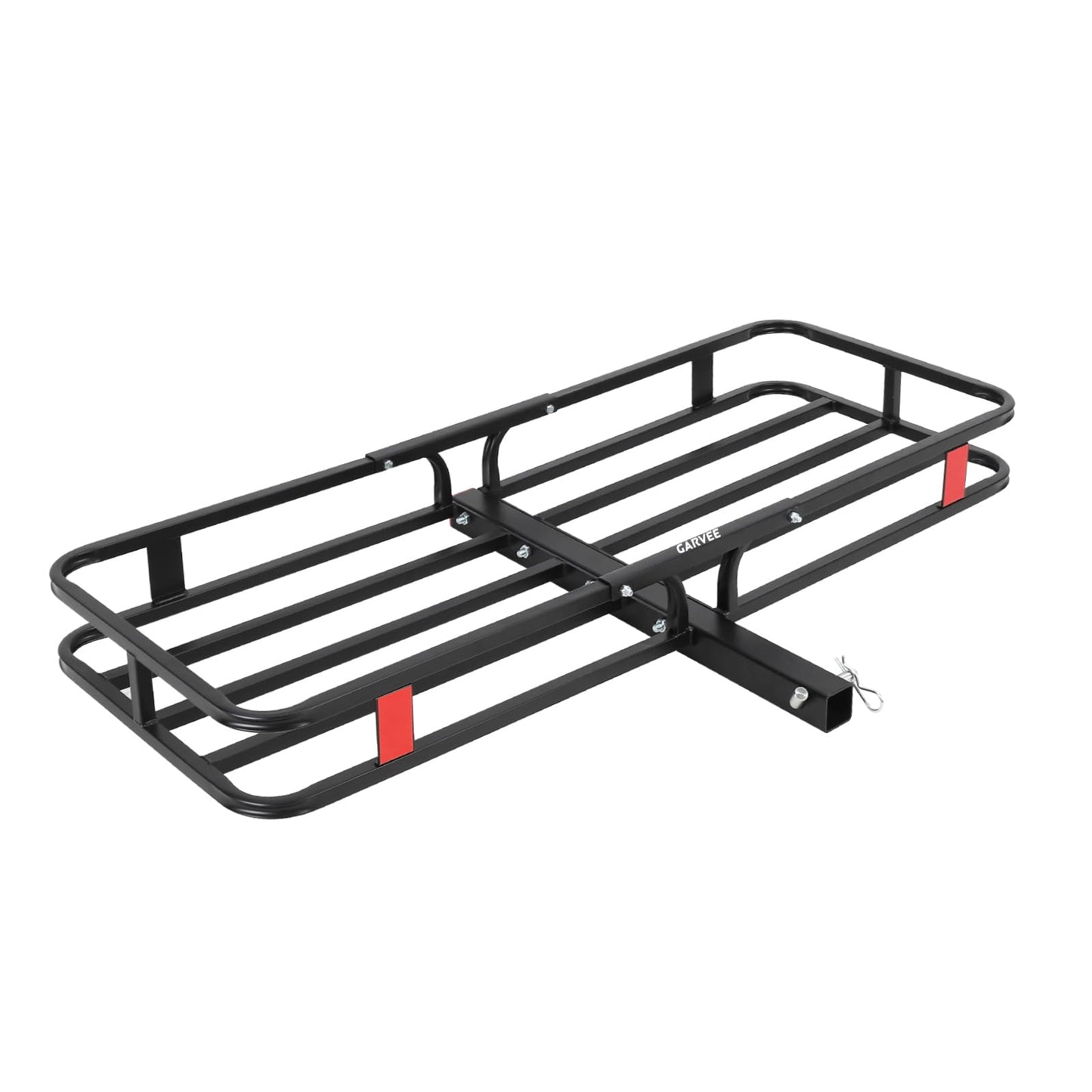 Garvee 500 LBS Hitch Cargo Carrier - Heavy Duty 2 Inch Receiver Luggage Basket for SUV,Pickup Truck,Camping & Travel