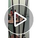 KEXMO Natural Wood Grain Fishing Rod Holder Rack with Wheels, 16-Rod Storage