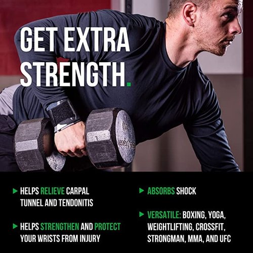 MRX Weight Lifting GYM Training Wrist Wraps For Wrist Support Bodybuilding Workout Wrap Men/Women (Camo Purple)
