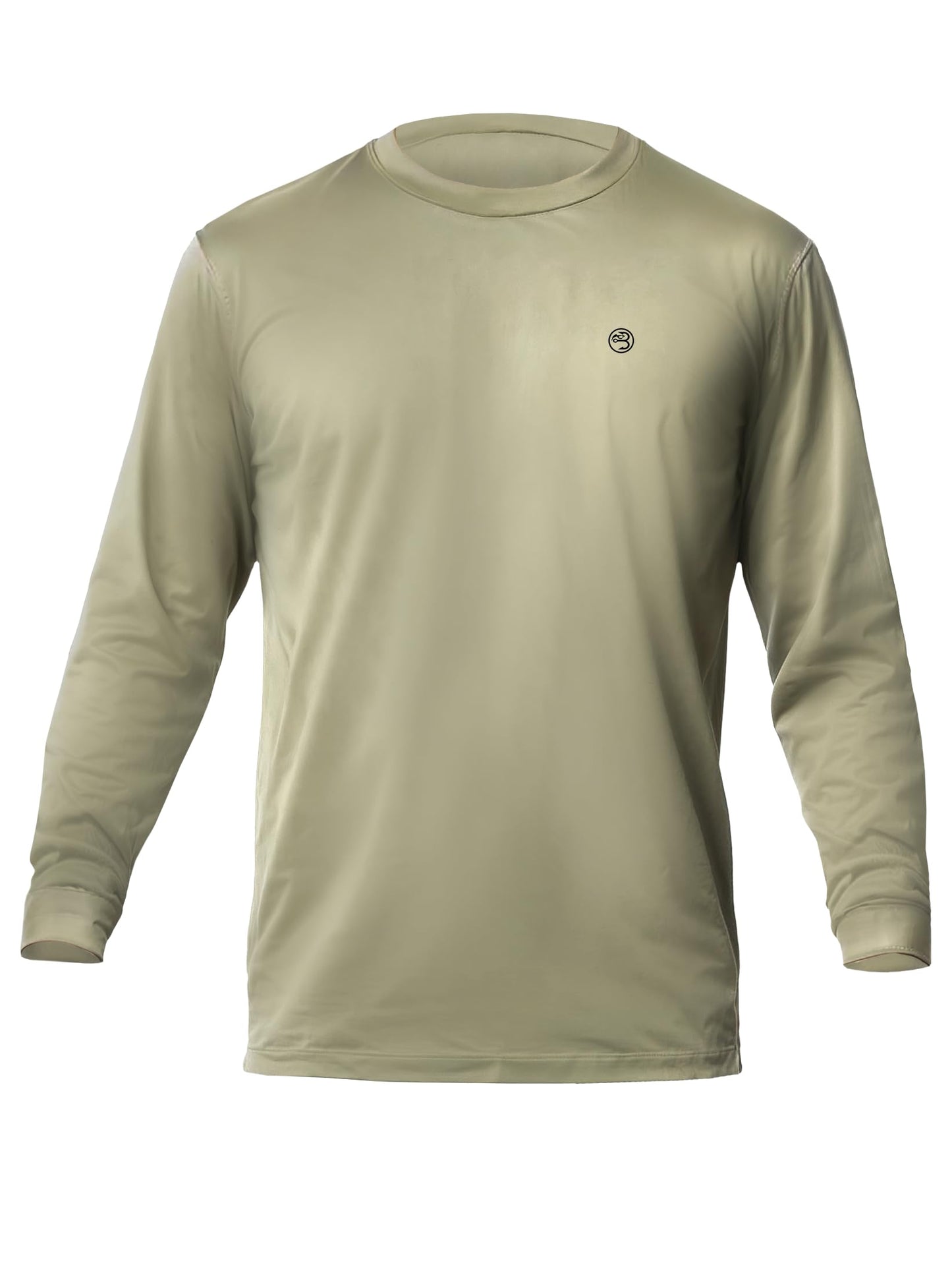 Baitium Mens Dry-Fit UPF 50+ Sun Shirt, Fishing Shirts for Men Long Sleeve, UV Sun Protection Apparel, Quick Dry Moisure Wicking Rash Guard Shirts-White- XX-Large