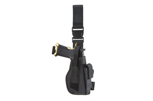 Lancer Tactical 1000D Nylon Drop Leg Holster (Black)