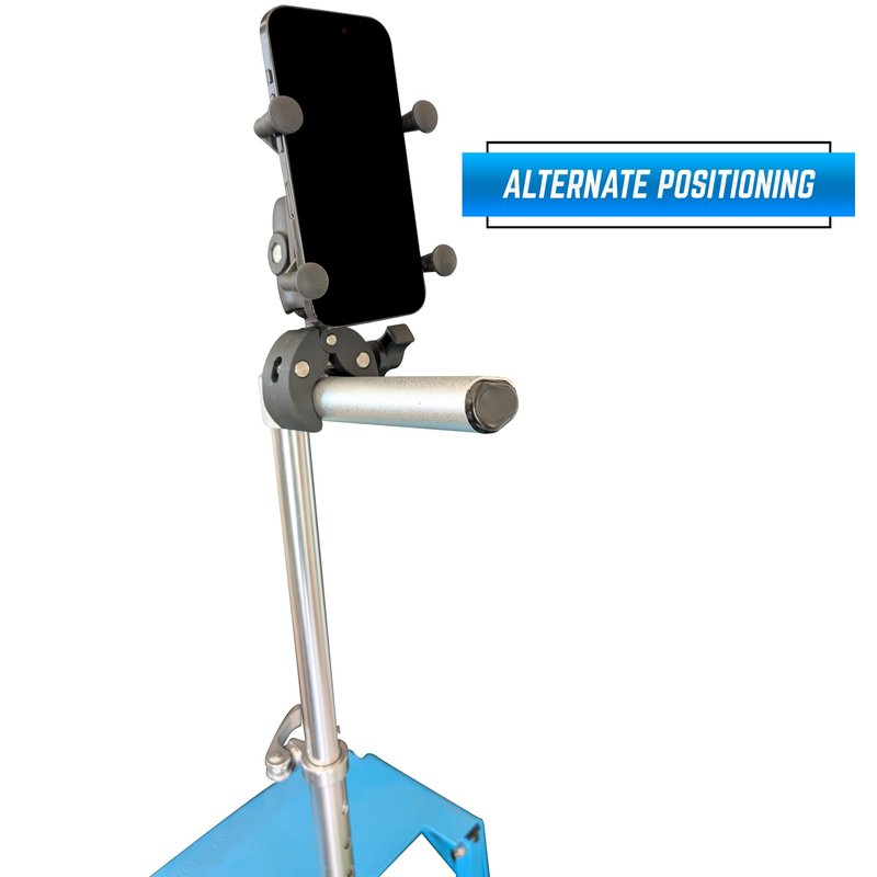 Rogue Iron Disc Golf Cart Phone Mount for Zuca Carts and All Other Disc Golf Carts