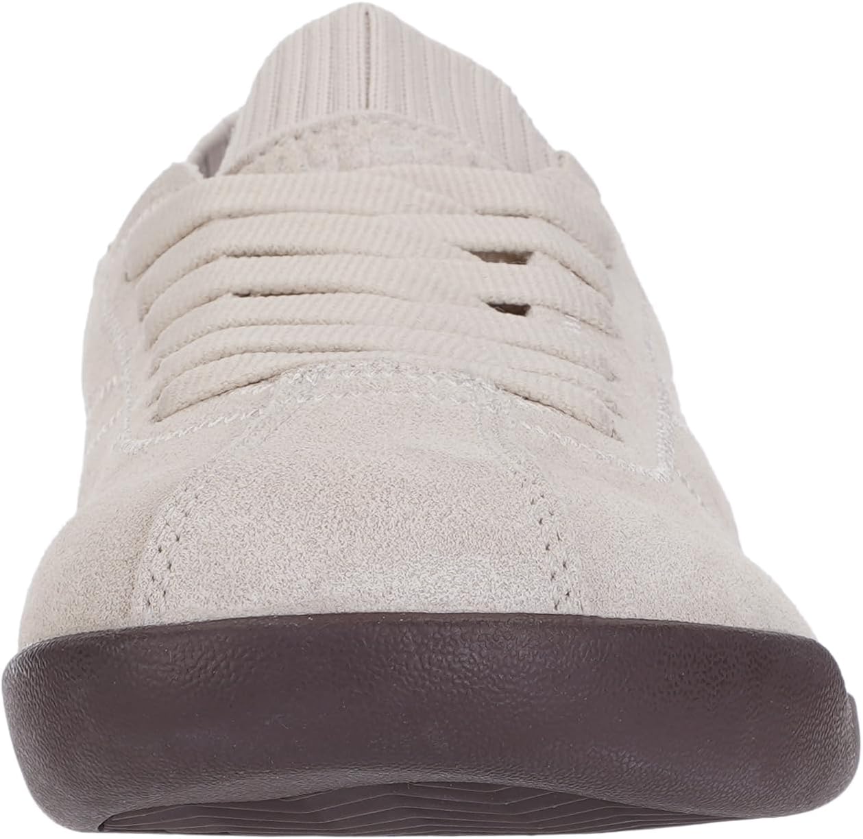 WHITIN Women's Barefoot Walking Sneakers - Suede Wide Toe Box + Zero Drop Comfort