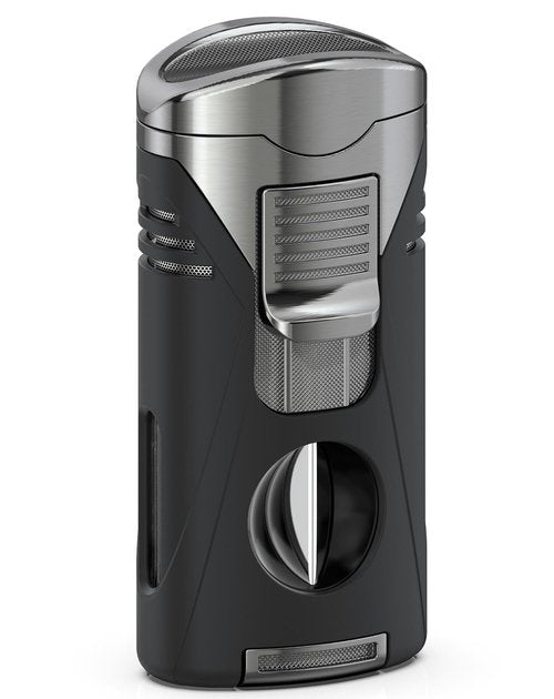 All-in-One Butane Torch Lighter, for Men, Black