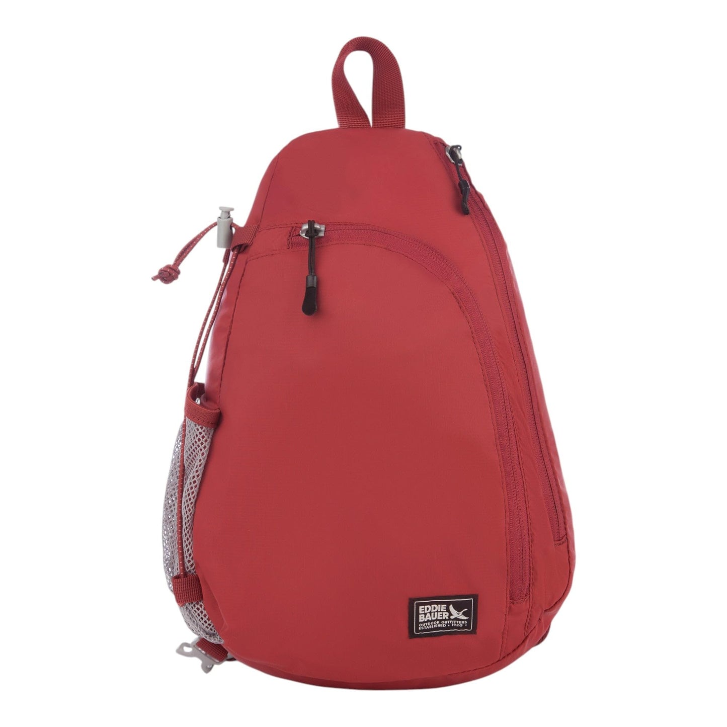 Eddie Bauer Ripstop Sling Bag | Travel | Everday Carry | Lightweight | Ripstop Nylon | Adjustable | 8L - Dark Ruby
