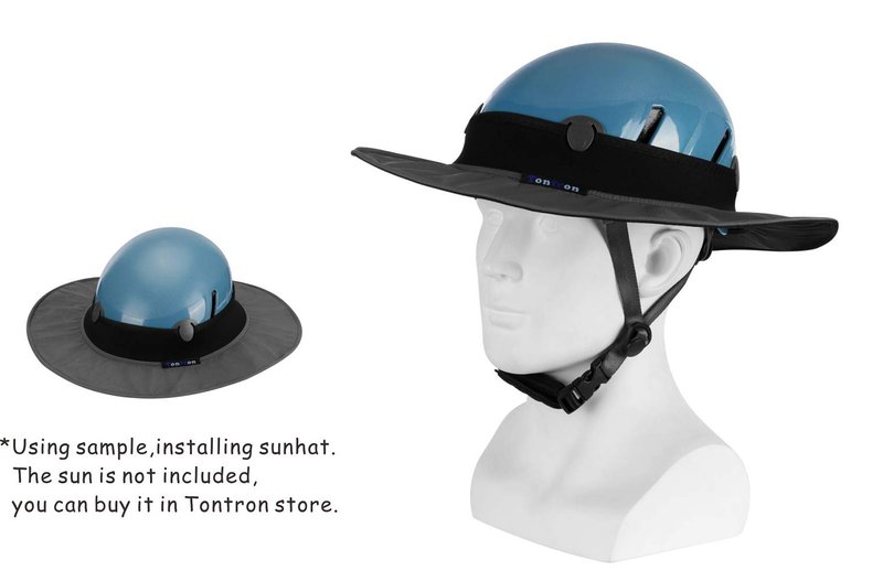 Tontron Climbing Caving Helmet (Blue, Large)