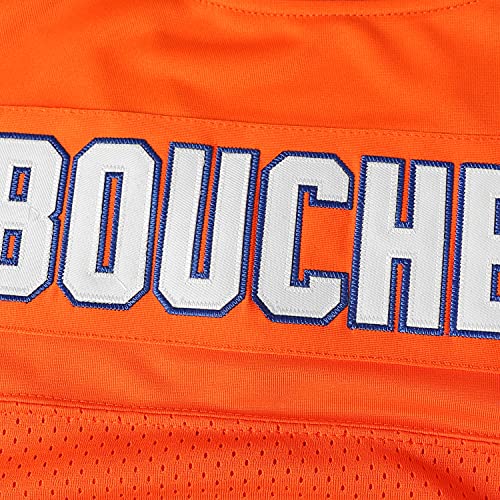 Bobby Boucher #9 The Waterboy Football Jersey - X-Large Orange