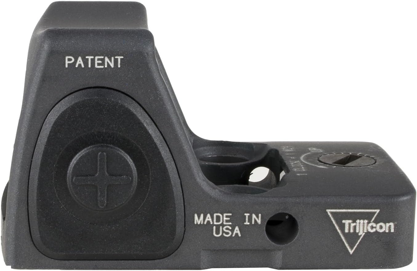 Trijicon RMR Type 2 Red Dot Sight - 6.5 MOA Adjustable LED for Precision Shooting