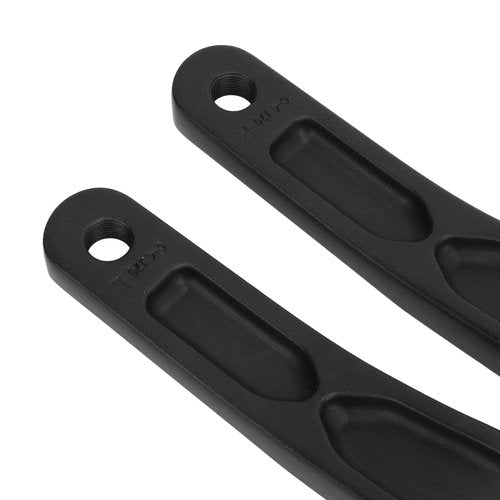 Alomejor Bicycle Crank arms,Easy Installation Lightweight Bike Crank arms Aluminum for Mountain Bikers Road Cyclists commuters mid Drive e-Bikes