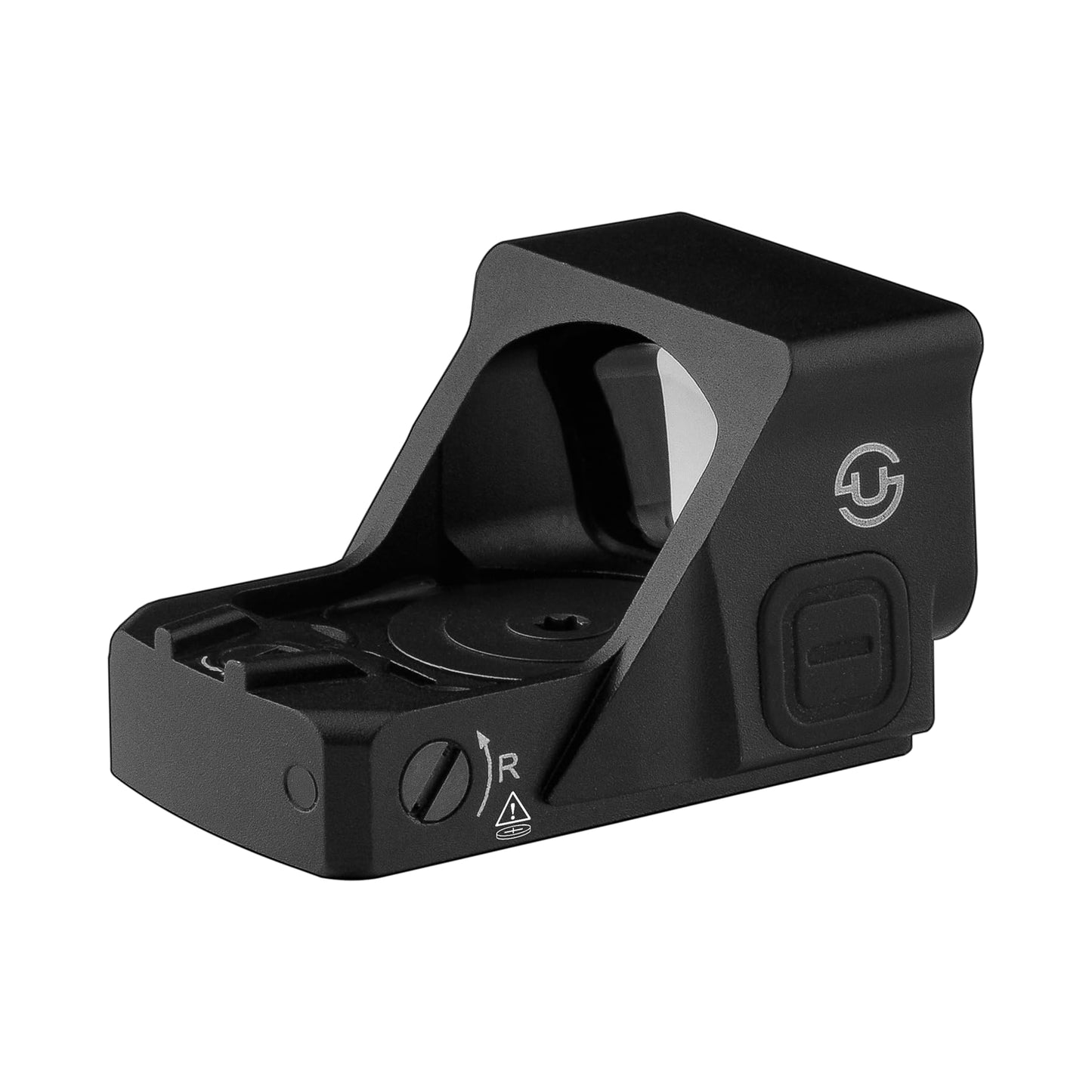 ZULISY Z1-G 4 MOA Micro Green Dot Sight, for RMS RMSc 407K Footprint Compact Pistol Mount, Shake Awake 1x22mm Mini Open Reflex Sight, 1 Click 1 MOA