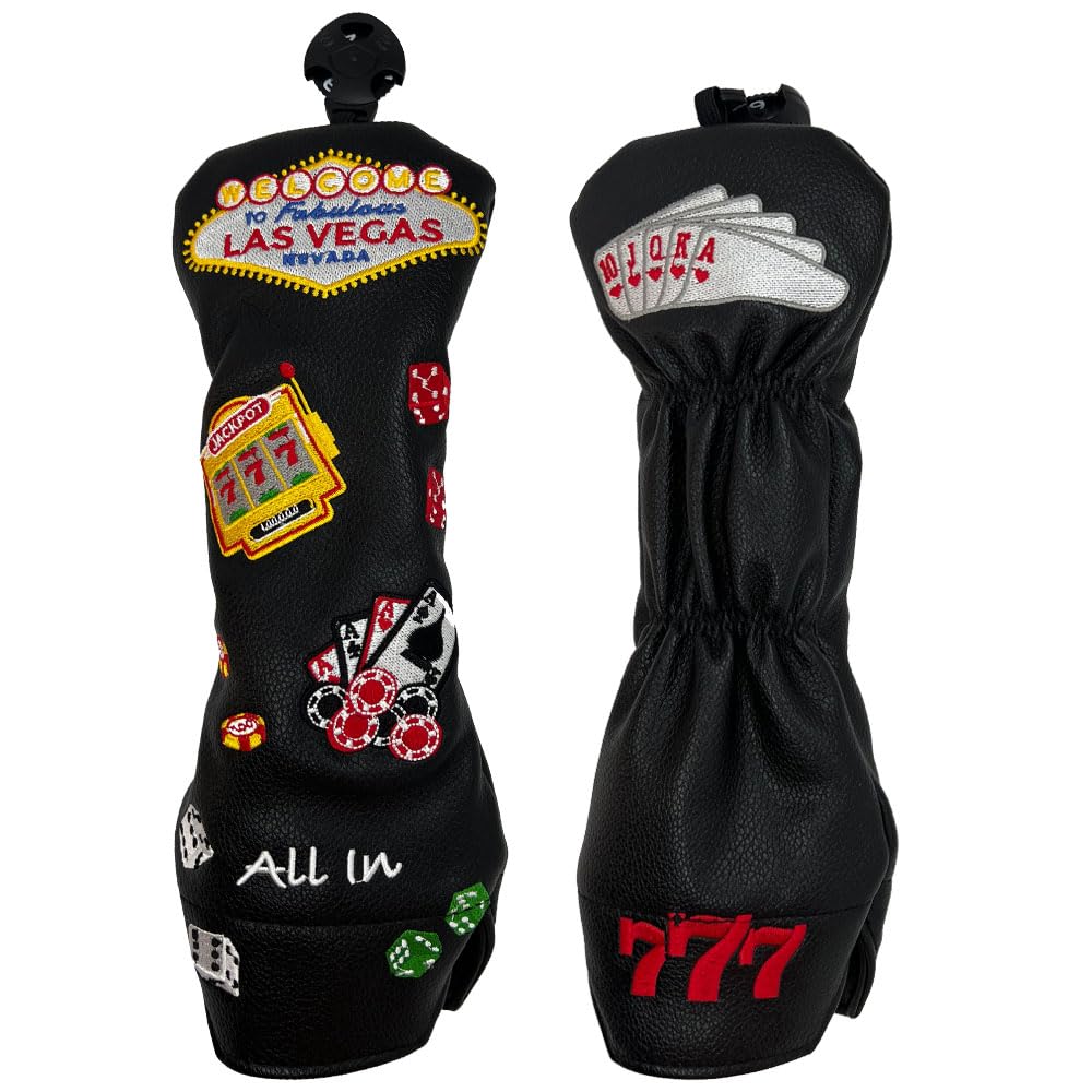 Las Vegas Embroidered Golf Headcover | Giggle Golf (for Hybrid)