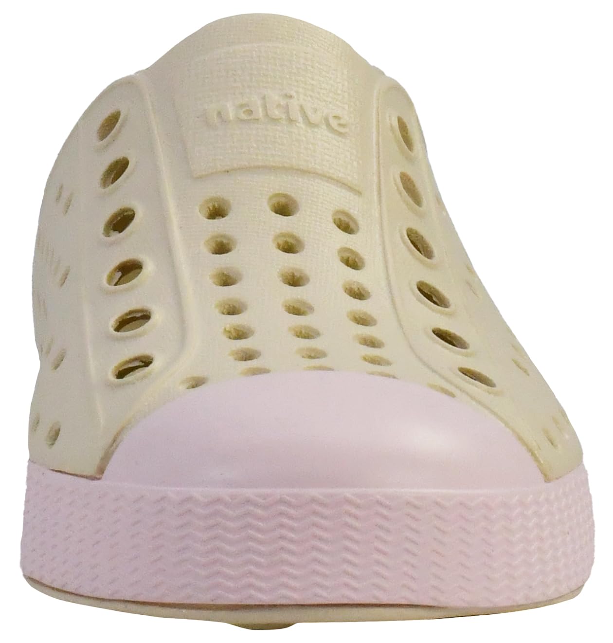 Native Shoes Unisex-Kids Jefferson Sneakers, Bone White/Milk Pink, 6 Toddler