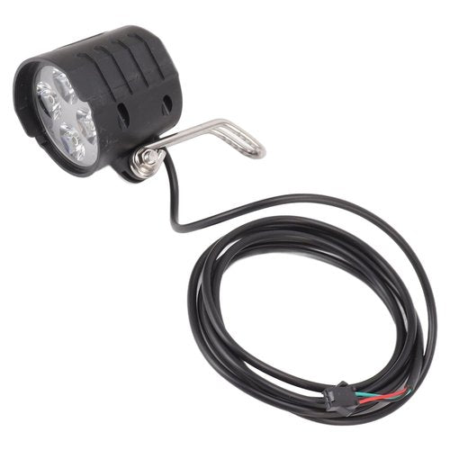 Bike Headlight 12W Super Bright Bike Light 36V 48V 52V 60V for Electric Bikes and Scooters Headlight Electric Bike Headlight for Night Riding Electric Dirt Bike Front Light Road Bike Led Headlight