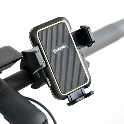 NAVEE Scooter Anti-Slip Mobile Phone Holder, Adjustable Phone Mount, Fits 4-6.5 inches Cellphone, Compatible with XT5 Pro, ST3 & GT3 & V Series and Other Brand Scooters