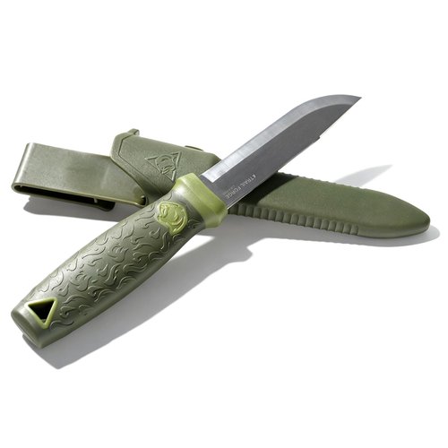 ONETIGRIS CAMPING TrailForge Fixed Blade Knife with Sheath,9.67-Inch FullTang Blade Bushcraft Knife for Camping,Outdoor, Survival, Hiking
