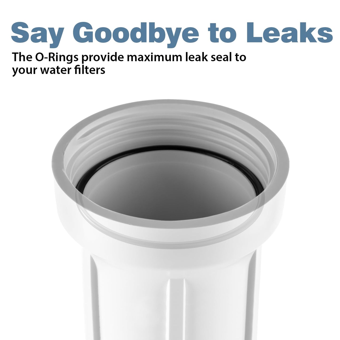 O-Ring for APEC, 6 Pack Water Filter Replacement for ROES-50 3.5" OD Reverse Osmosis Water Filter Housings