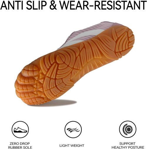 Barefoot Shoes | Women’s Casual Sneakers with Wide Toe Box - Lightweight, Breathable & Comfortable for Hiking & Running
