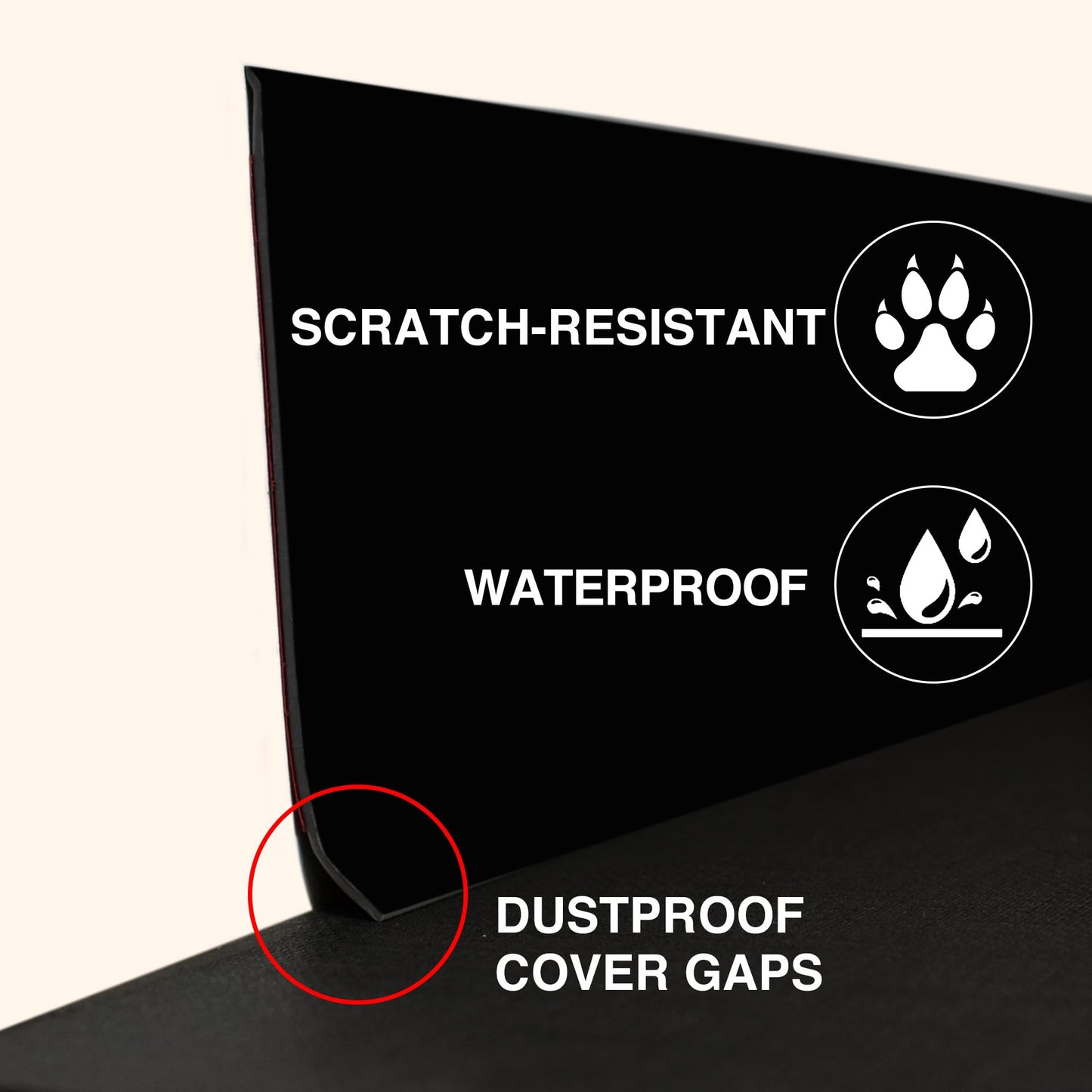 Black Wall Molding Trim 3 Inch x 60 Feet, Wall Base Baseboard Molding Trim Flexible Self Adhesive Rubber Wall Base Moulding Trim Peel and Stick Design Home Decoration Skirting Line