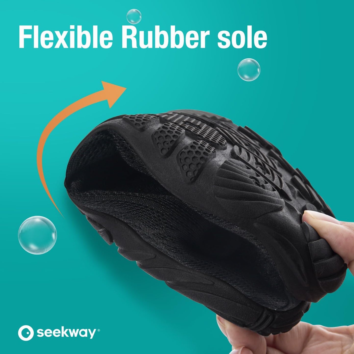 SEEKWAY Water Shoes - Quick-Dry Aqua Socks for Men & Women | Ideal for Beach, Pool & Hiking