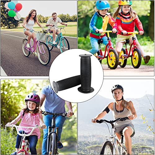 Kids Bike Handlebar Grips - Non-Slip Soft Rubber, 2 Pairs