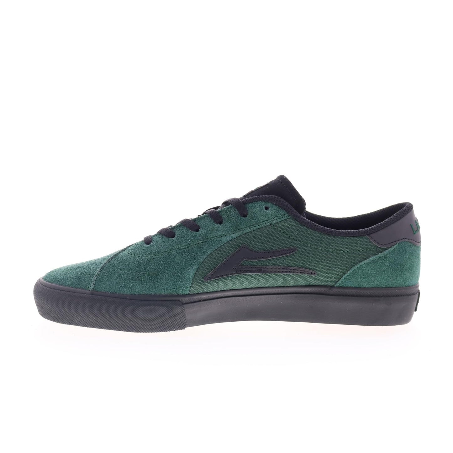 Lakai Flaco II Men's Skate Shoe, Pine/Black Suede, 5.5