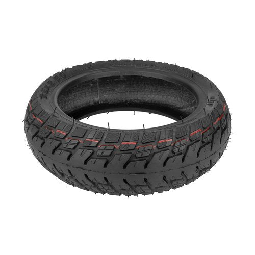ZAITUO 9.5 x 2.50 9.5" Rubber Explosion-proof Tubeless Tire + Straight nozzle Replacement for NIU Kick Scooter KQi3 Pro/Max/Sport Electric Scooter Vacuum Tyre Wheel Parts (1)