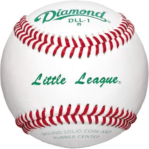 Diamond Dll-1 Leather Baseballs - 12 Pack for Little League Players | Durable & High-Quality