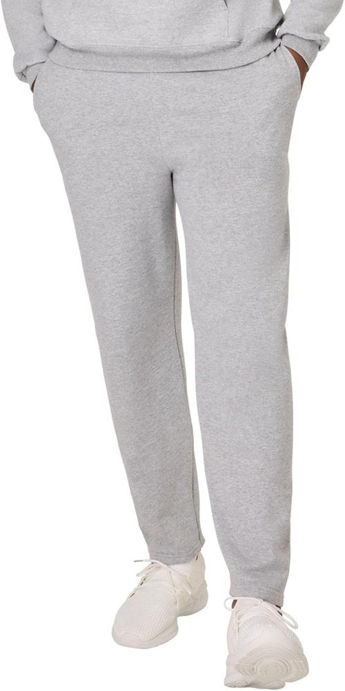 Hanes EcoSmart Men's Sweatpants - Comfortable Athletic Lounge Pants with Pockets | Open Hem Fleece