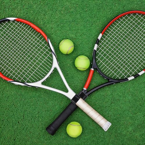 10 PCS Rubber Tennis Racket Grip Rings - Non-Slip Overgrip