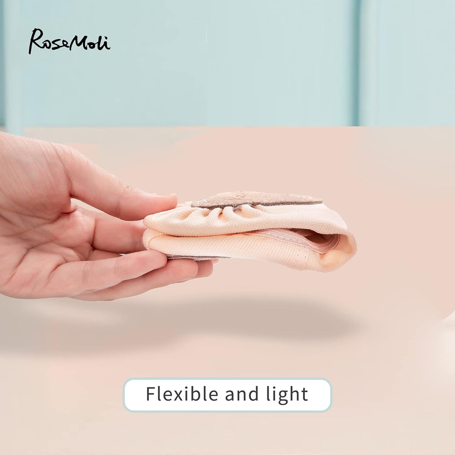 RoseMoli Ballet Slippers - Canvas Flats for Girls, Toddlers & Women | Ideal for Dance & Yoga Practice