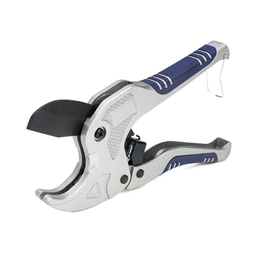 iCrimp Ratcheting PEX Tubing Cutter for PVC, CPVC, PERT, PPR, PEX Pipes, up to 1-3/4 inch Plastic Pipes