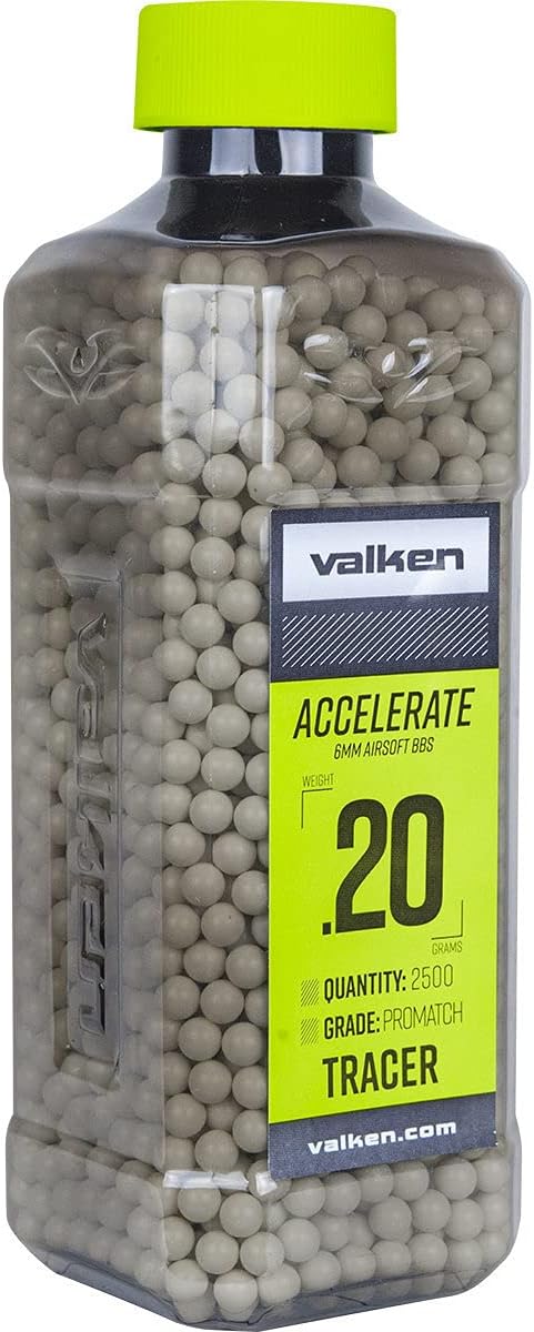 Valken Accelerate Airsoft BBs - High Precision 0.20g | Perfect for Enhanced Accuracy
