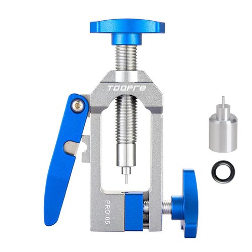 HOUSON Bicycle Needle Driver Insertion Tool, Aluminum Alloy Hydraulic Hose Bicycle Oil Needle Insertion Tool Bicycle Oil Needle Insertion Tool