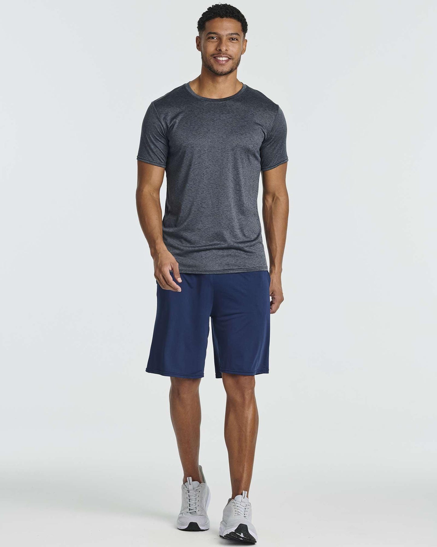 5 Pack Men's Dry Fit Short Sleeve T-Shirt Gym Workout Athletic Running Tee