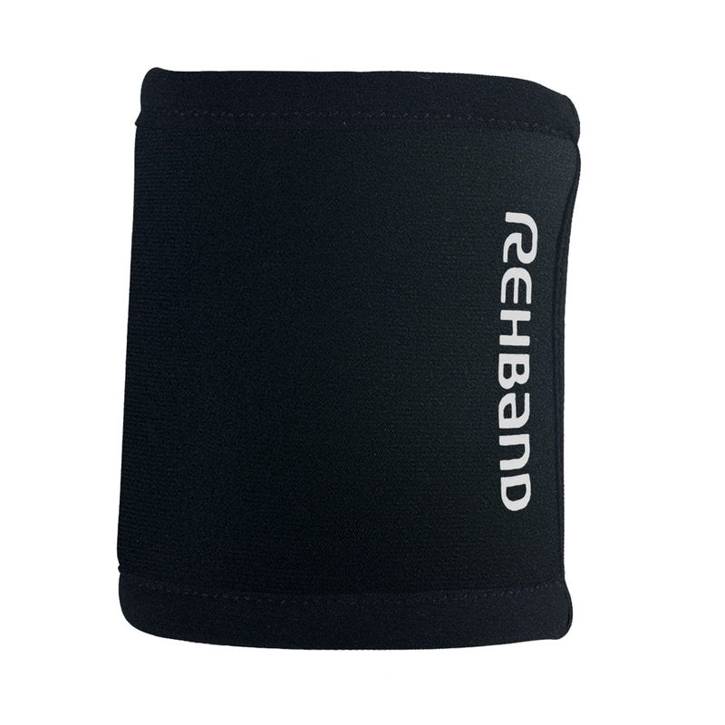 Rehband Neoprene Wrist Sleeves, 1 Pair, Wrist Support 5mm Neoprene stabilizes Wrist During Workout, Improves Control & Stability, Colour:Black, Size:Small