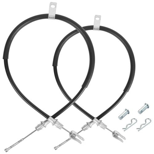DRIVE UP 2PCS Club Car Precedent Brake Cable Stainless Steel Core Driver & Passenger Side 2004+ G&E Golf Cart