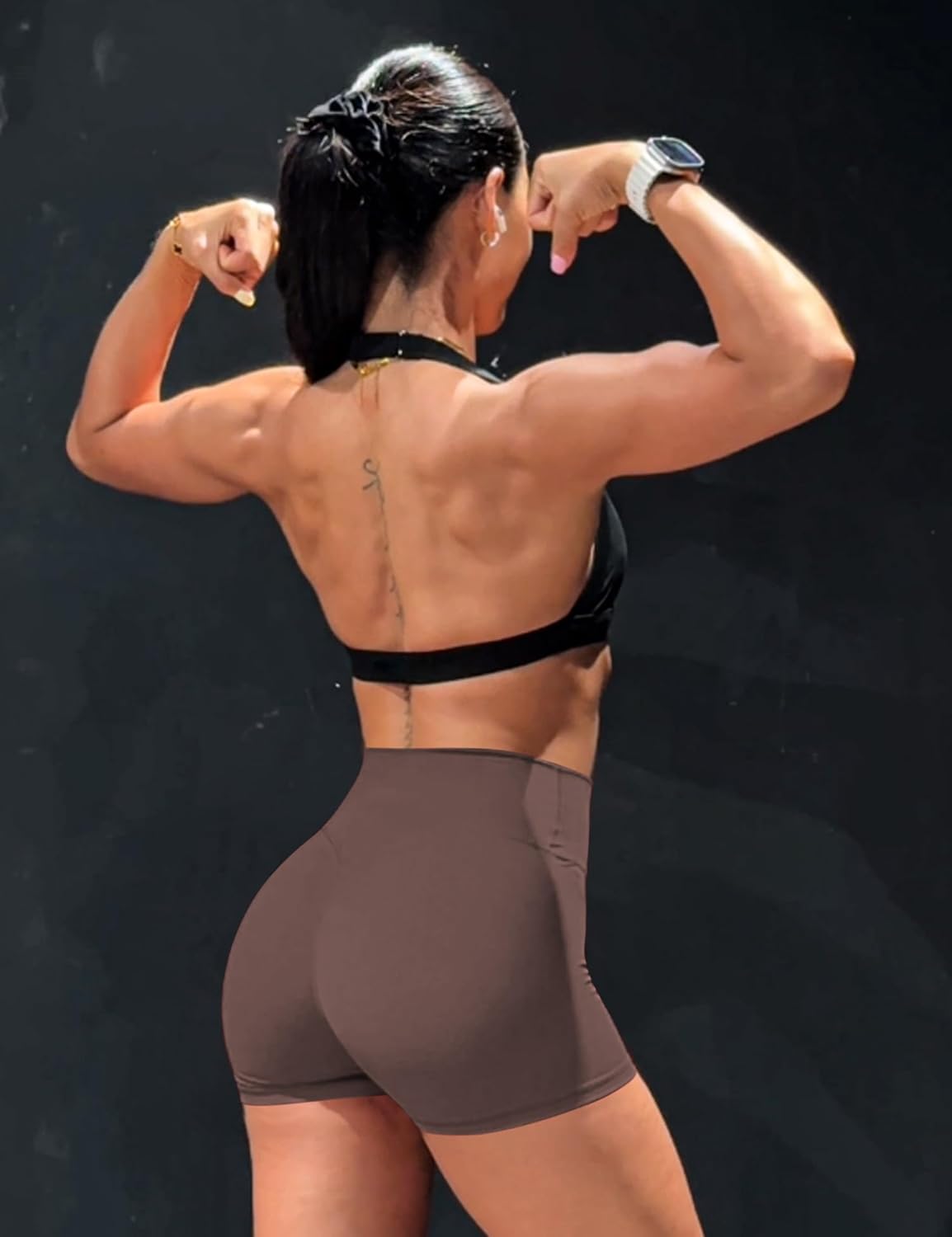 YEOREO Women's Biker Shorts - High Waist Tummy Control | 3.6"/4.5"/6" Workout & Yoga Options