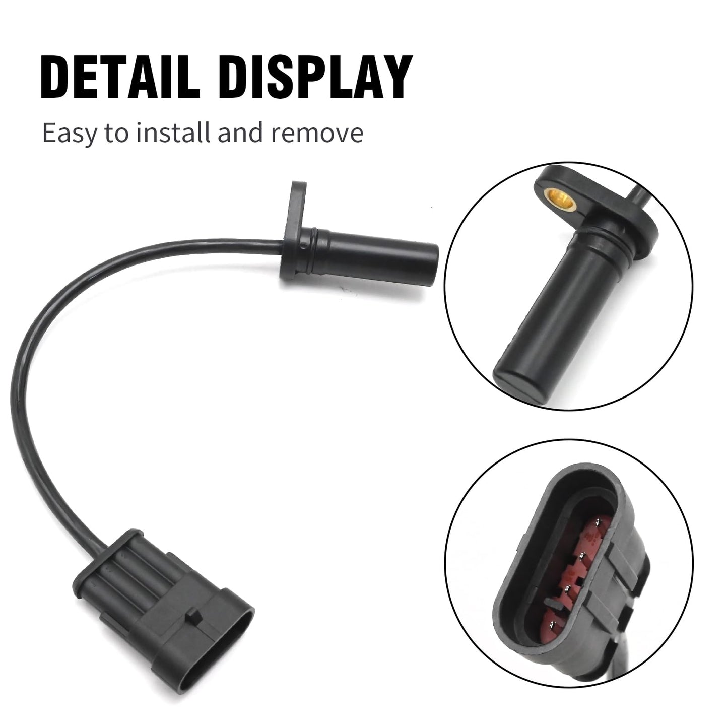 LIDSCURA 614252 Speed Sensor Kit，Replacement for E-Z-GO Electric RXV Vehicles 2012.5-Up