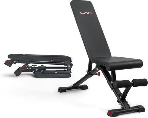 CAP Barbell Adjustable Multi-Purpose Strength Training Weight Bench - Versatile Design & Options
